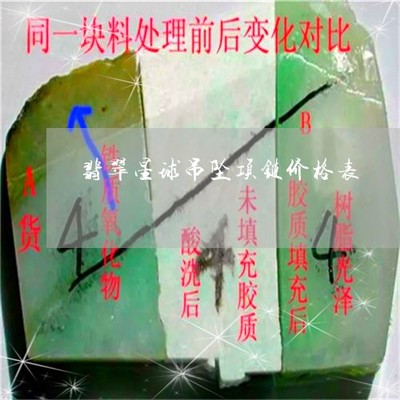 倒吸一口凉气翡翠星球吊坠项链价格表(今日/实时)